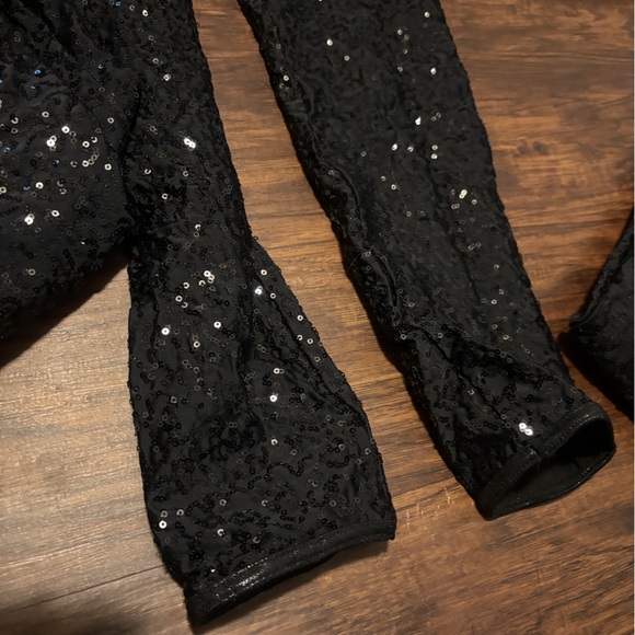 Balera Dance Black sequin leggings - 4 pairs - Picture 4 of 5